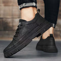 Men's shoes 2026 new winter casual leather shoes men's martin boots low-top non-slip soft sole student work boots