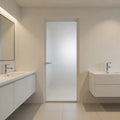 Bathroom toilet door extremely narrow glass door indoor aluminum alloy door for home waterproof opening door modern casual