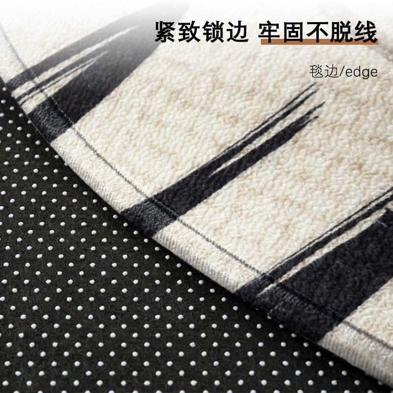 Source factory direct sales European round office carpet living room sofa coffee table blanket study rotating chair cushion rocking chair cushion
