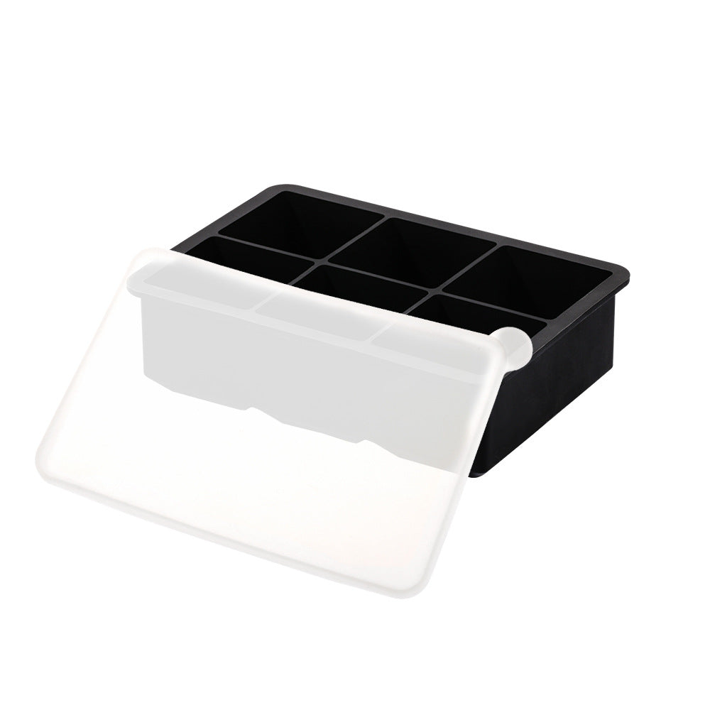 Food grade silicone integrated 4 rose ice grid small size silicone ice whiskey Ice Hockey silicone mold