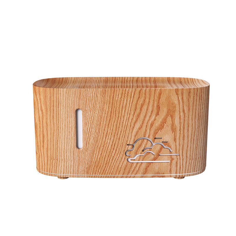 2025 new artificial flame diffuser - colorful gradient creative ultrasonic aroma diffuser humidifier for home use