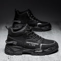 Boots men's high top 2025 new fleece-lined snow boots heattech men's shoes workwear cotton shoes winter boots wholesale