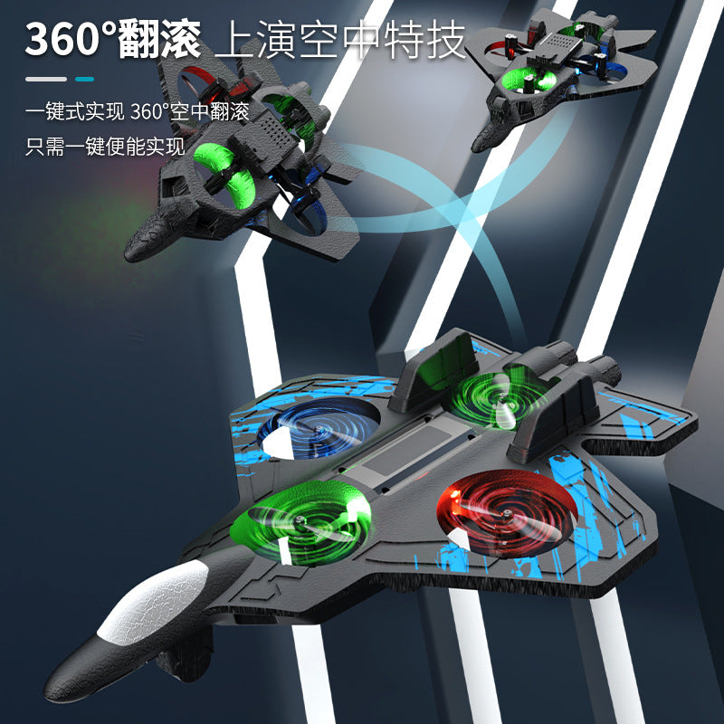 hot-selling remote control aircraft, gravity stunt foam toy, colorful rechargeable model, drop-resistant four-axis, factory wholesale price