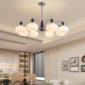 Nordic medieval style living room lamp chandelier modern casual restaurant chandelier study bedroom medieval magic bean chandelier lamp