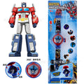 Optimus prime [press & rotate light-up + projection + time display]