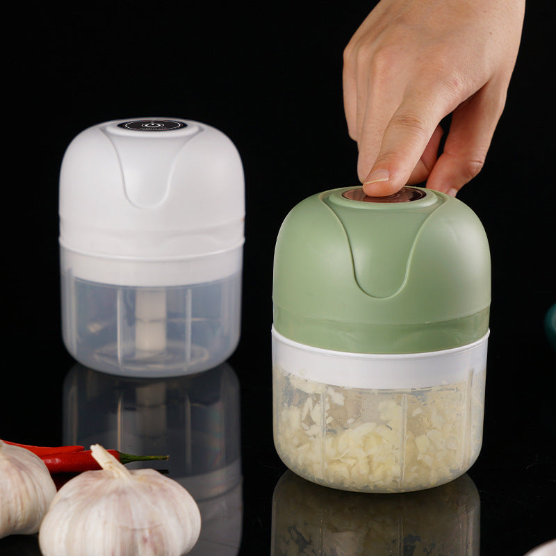 For homeelectric garlic masher garlic press wireless mini garlic masher handy gadget food supplement food processor free shipping