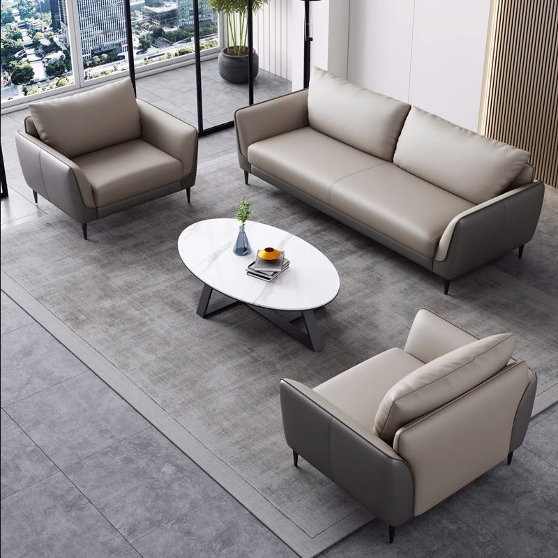 Saint li office sofa coffee table office reception lounge small apartment minimalist sofa