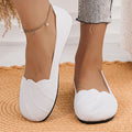 new arrival flying mesh flatsflats women's summerflats slip-on soft bottom plus size breathable work shoes