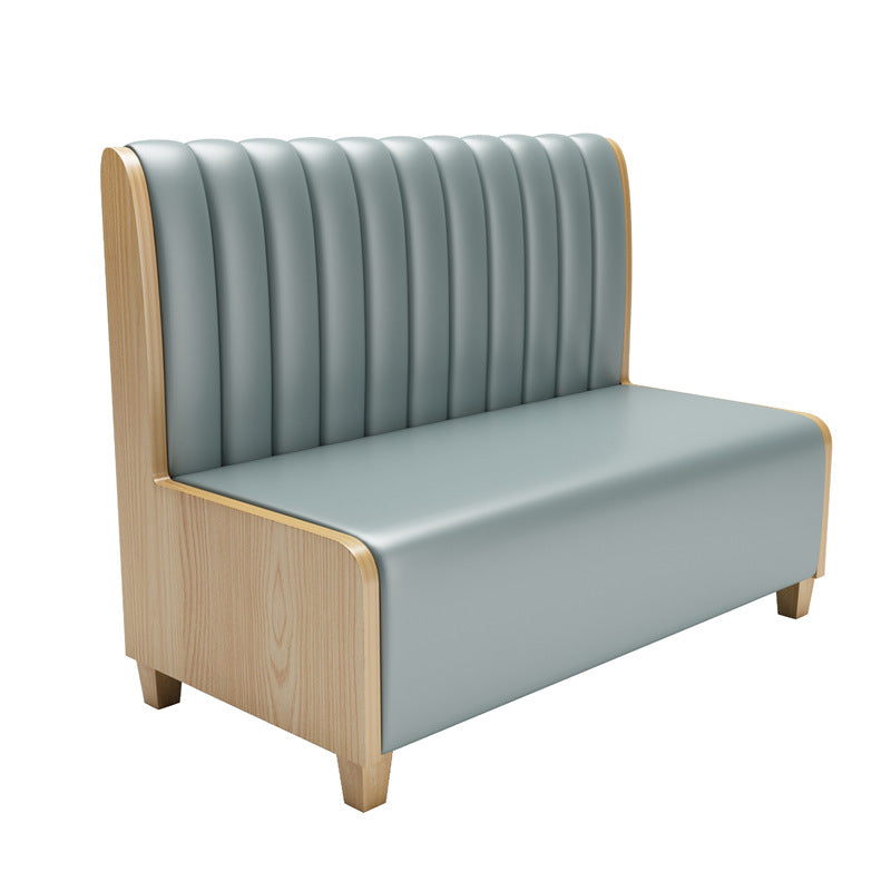 Coffee Western Restaurant Storage Card Sofa Catering Hotel Dessert Milk Tea Shop Restaurant Solid Wood Table and Chair Combination