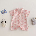 Summer clothes for baby boys, new arrival baby full moon super cute khaki outwear short-sleeved summer thin khaki