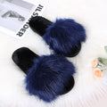 Genuine manufacturer, fluffy slippers for women, autumn and winter, cross-border amazon, large size, foreign trade, home indoor and outdoor long-haired cotton slippers