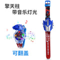 Optimus prime [light-up + music + time display]