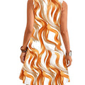 wholesale women's short-sleeved dresses, fashionable women's dresses for spring, summer, and autumn, new cross-border printed designs
