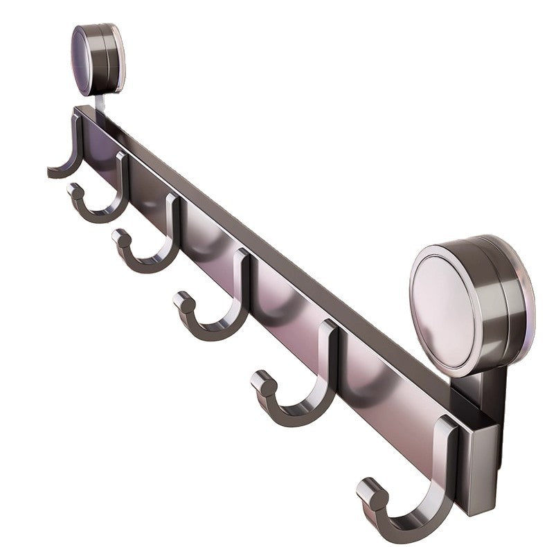 Suction cup hook bathroom punch-free towel rack strong load-bearing bathroom wall-mounted wall hanging clothes hook traceless sticky hook
