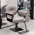 [dark gray backrest] + stainless steel black plate model: factory direct sales + brand new thickened frame