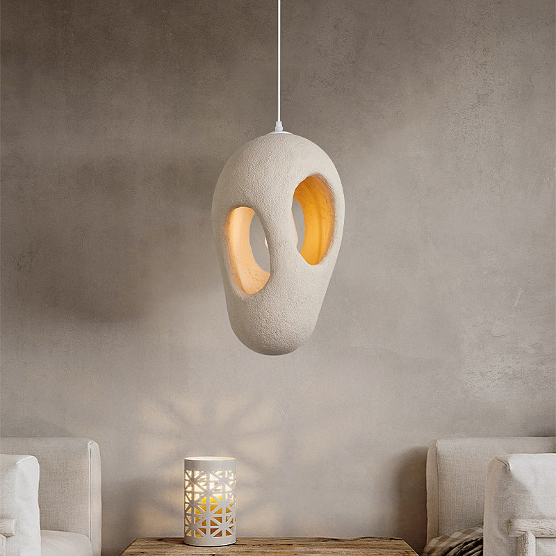 Zhongshan Ancient Town Lighting Cross-border Wabi Wind Restaurant Single Head Small Chandelier Bar Bed and Breakfast Dining Table Lighting Factory Foreign Trade