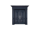 Zinc alloy door casual rural self-built house villa door grade a double door entrance door anti-theft door cast aluminum door