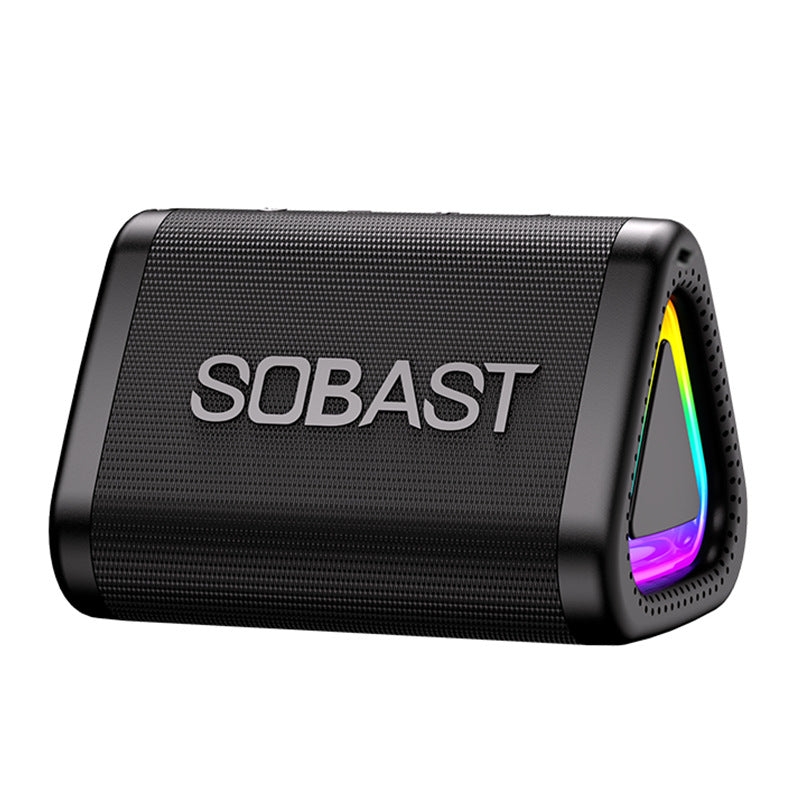 Sobes s21 wireless bluetooth mini speaker retro speaker subwoofer nostalgic cute creative portable outdoor