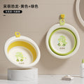 Foldable baby wash basin - portable, hangable, and perfect for washing newborns' faces and butts