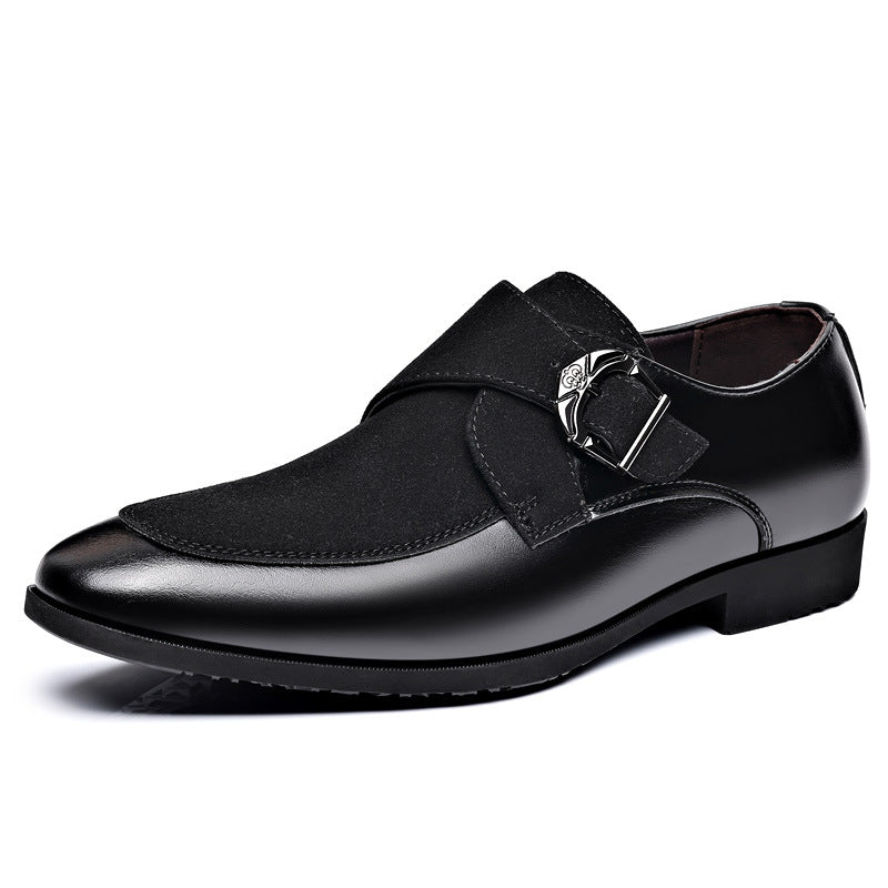 2024 summer men's leather shoes: new business formal & casual dress shoes, suede, british & korean style, pointed toe, plus sizes available