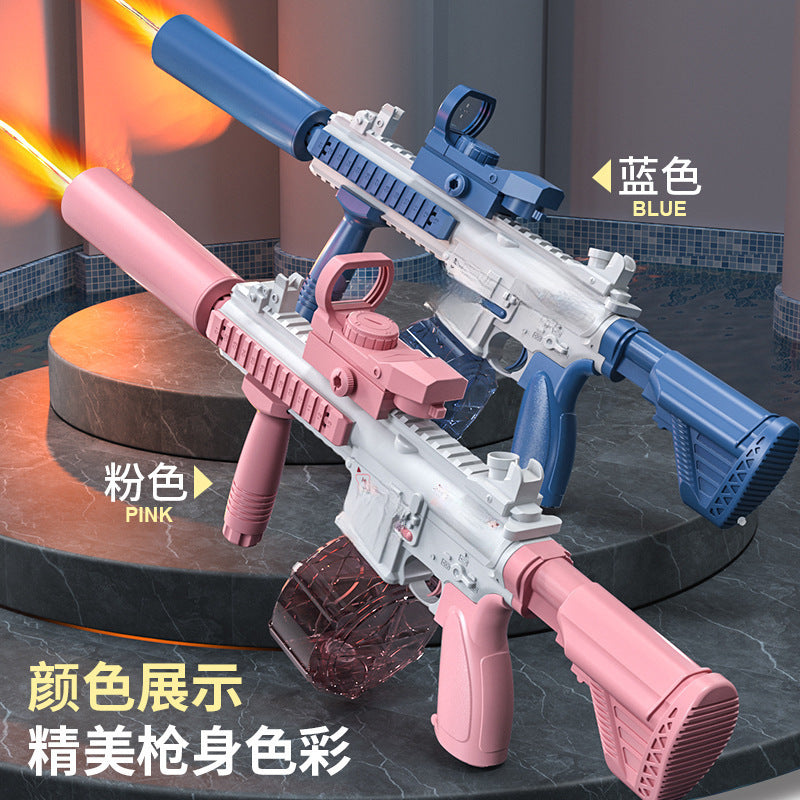 New generation m416 water gun - powerful, high-capacity, electric, automatic fire - perfect outdoor water fun for boys and kids!