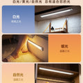 Led wine cabinet light with rechargeable human body sensor light strip cabinet kitchen wardrobe shoe cabinet wireless self-adhesive magnetic suction