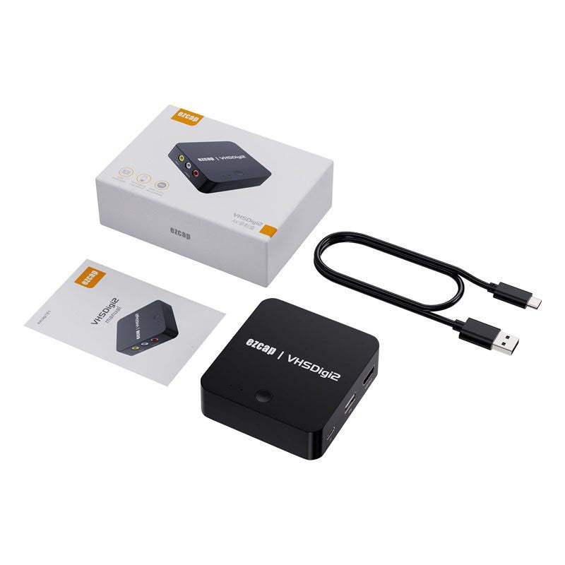 High-end usb capture card for transferring old dv camcorder hi8 tapes and dv tapes - export video / includes cable