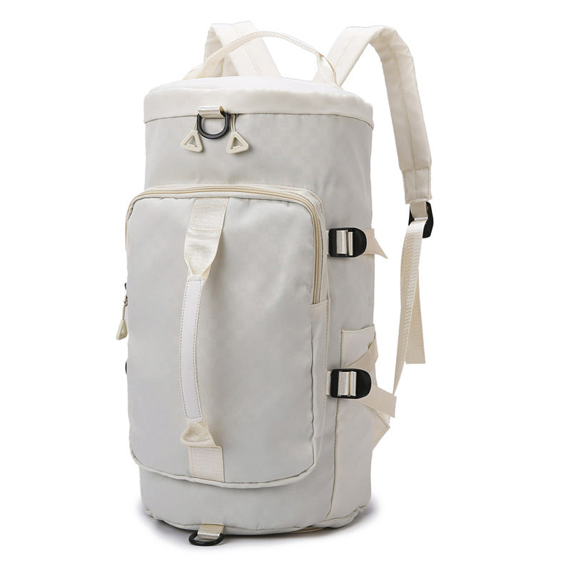New multi-functional travel bag outdoor leisure double back luggage bag portable shoulder independent shoe compartment swimming training bag