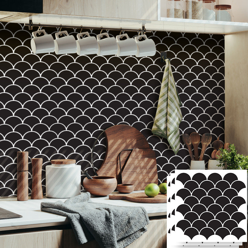 Cross-border 3D three-dimensional glue wall sticker kitchen bathroom background wall decoration renovation sticker waterproof and moisture-proof wholesale