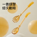 Baby learning to eat training self-feeding spoon kids eating complementary food fork spoon straw drinking soup drinking water tableware