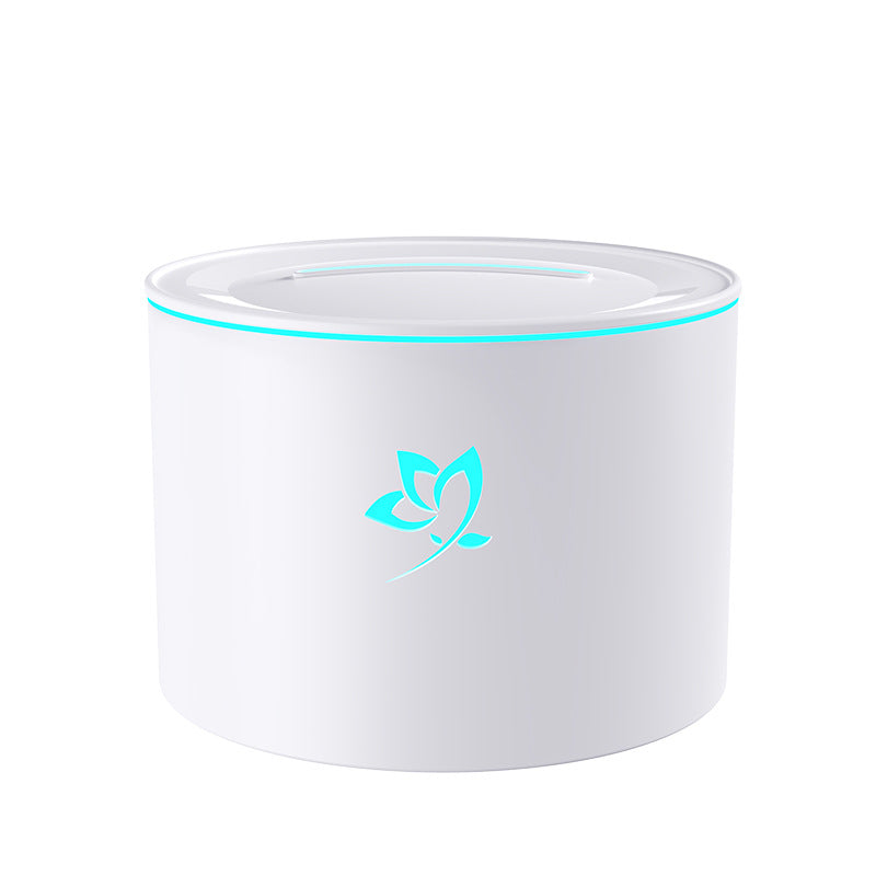Simulated flame aroma diffuser - ultrasonic essential oil diffuser for home, office, and hotel use - silent, compact scent machine