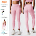 Eco-friendly fabric peach lift running yoga pants - butt lifting, shaping, slimming, tight-fit activewear leggings for fitness and exercise
