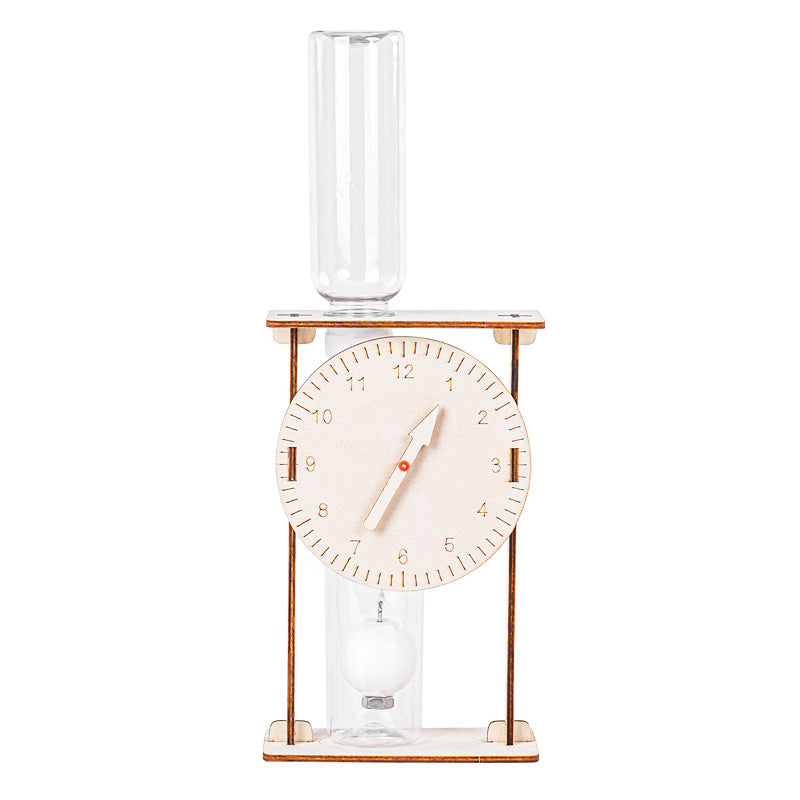 Science and technology small production dripping clock handmade DIY materials children's science experiment primary school students fun science and education equipment
