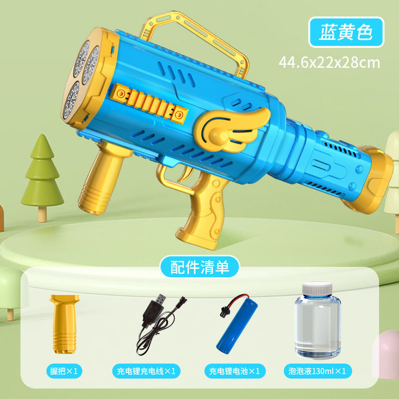 Tiktok viral kids bubble machine - gatling bubble gun - electric automatic bubble toy - perfect birthday gift for girls