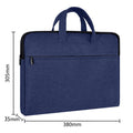 Large capacity canvas briefcase - office handbag, document bag, conference bag, laptop bag, file bag, business bag - custom printing available