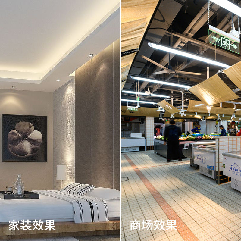 Wholesale T5 lamp led integrated school garage supermarket 1.2 meters led three-proof purification lamp T8 daylight tube