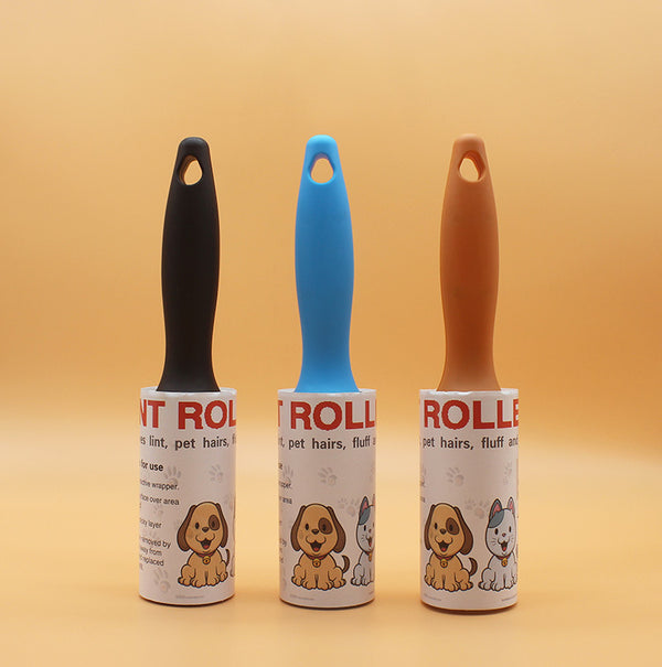 Foreign Trade Cross-border Foreign Trade Roller Sticker Straight Cylinder Tear Replacement Paper Dust Removal Paper Replacement Paper Cat Hair Cleaning