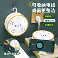 Retractable student power strip - multi-function, multi-outlet usb charging station for office, home, and dorm use - corded power strip