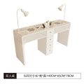 Manufacturer's new arrival widened porcelain manicure shop girls manicure table makeup chair multi-functional manicure table and chair suit