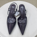Mango 2026 summer new pointed-toe patent leather ankle-tie sexy closed-toe mid-heel fashion sandals for women