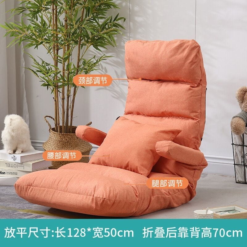 Lazy sofa adult chair bed backrest mother waist chair foldable adjustable nursing feeding single chair