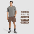 New summer loose casual sports shorts for men - quick-dry, breathable, elastic waistband with drawstring - running & fitness shorts dmk003