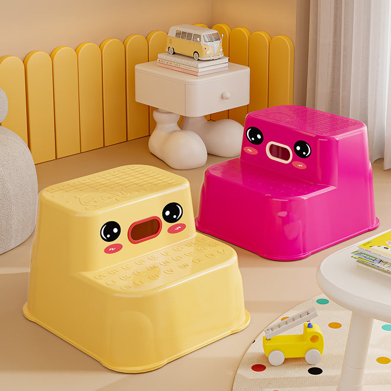 Children's footstool Multifunctional plastic non-slip Baby hand washing Step stool Household bathroom Footstool Footstool