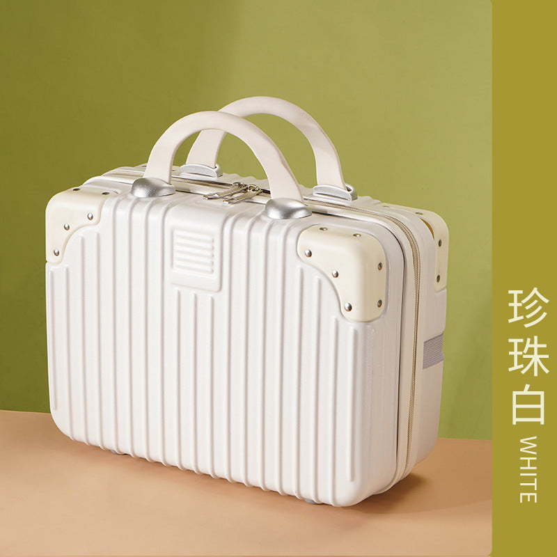 14 inch portable cosmetic case creative gift box holiday souvenir packing box suitcase mini small storage box