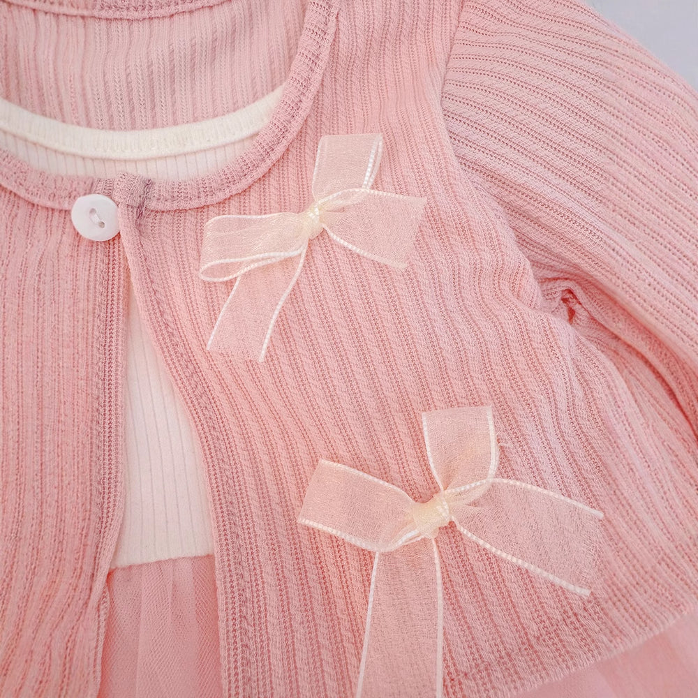 Spring & fallnew arrivalgirl princess dress spring clothing children's clothing western style one year old baby mesh suit dress