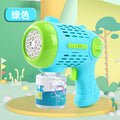Opp packaging fully automatic circle bubble machine-green [battery not included]