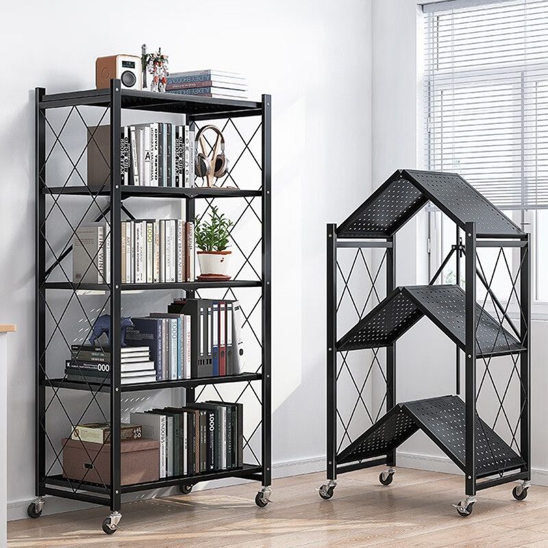 Shelf Floor-to-ceiling multi-layer storage rack Home balcony Bedroom wrought iron finishing rack Storage rack Shelf Layer shelf