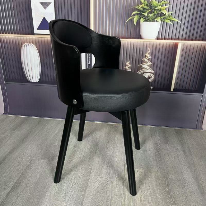 Solid wood chair accessible luxuryrotate dining chair for home backrest makeup dressing table kids stool table and chair retro new chinoiserie