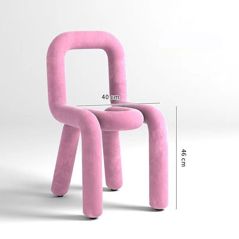 Bedroom chair scandinavianins designer simple creative popular makeup stool casualstylish special-shaped dining chair