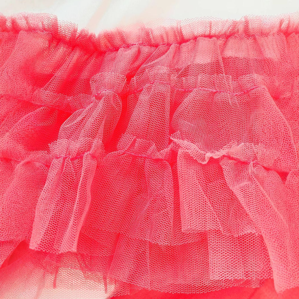 Export original order baby girl spring summer bowspure cottontops gauze skirt butt curtain pure cotton baby pants suit